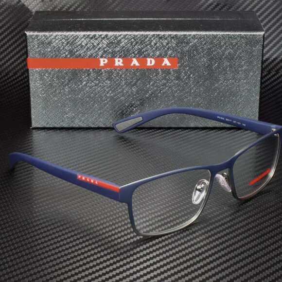 New Prada 55mm Men's Demo Eyeglasses With Full Box - Picture 4 of 4